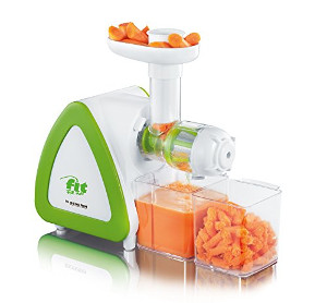 Slow Juicer von Severin mit 2 Ausläufen für Saft und Trester Severin Slow Juicer